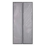 Total Vision Instant Screen Door Black [並行輸入品]