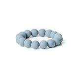 Nixi Tondo Teething Bracelet, Gray by Bumkins [並行輸入品]