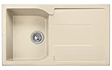 Alfiブランドab1620di 34 " Single Granite複合キッチンシンクW / Drainboard AB1620DI-B 1