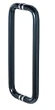 アクリルレインボーハンドル 両面 ブラック　30φ600mm (AK-101-R-30-600-BLA)