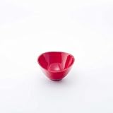 ARITA PORCELAIN LAB なぶり鉢（小） 150×130×ｈ70mm 赤釉 有田焼