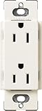 Lutron SCRS-15-TR-BI Satin Colors 15-Amp Tamper Resistant Receptacle, Biscuit [並行輸入品]