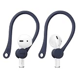 【elago】 AirPods 対応 イヤーフック イヤホン 落下防止 アクセサリー イヤーピース イヤフォン ホルダー [ Apple AirPods1 / AirPods2 Wireless Charging Case エアーポッズ 対応 ] EAR HOOK ホットピンク