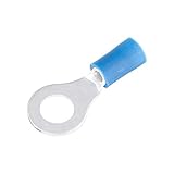 Gardner Bender 10-105 Terminal Ring, 16-14 AWG, Stud Sz 12-1/4, Blue (100 pk) [並行輸入品]