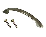 大一鋼業 デザイン取手 カチューシャ ハンドル (ダイカスト) サテンニッケル 中 ビスピッチ:96mm