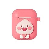 [(カカオフレンズ) Kakao Friends] [キュートな アピーチ エアパッド ケース AirPods case スマホ用 音楽グッズ イヤホン/ヘッドフォン] (並行輸入品)