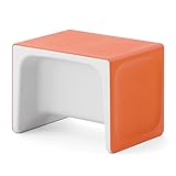 コクヨ キッズ チェア テーブル キャンパスブロック ペールタンジェリン CAC-30E