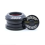 NECO ロードバイクベアリングヘッドセット 41.4MM 41/41.4 / 41.5 / 41.8 / 42mm for TCR Triban RC520 RC500 セミインテグレーテッドスレッドレスヘッドセット (ショートカップ)