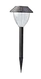 Moonrays 91384 Woven Solar-Powered Plastic LED Path Light 6-Pack Brown [並行輸入品]