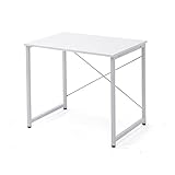 イーサプライ シンプルワークデスク 平机 シンプルデザイン パソコンデスク 幅80cm フリーアドレス EZ1-DESKF002