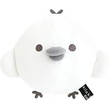 サンエックス(San-X) リラックマ 『BASIC RILAKKUMA MONO CHROME』 ぬいぐるみ キイロイトリ MV74301 H10.5×W14×D8.5cm
