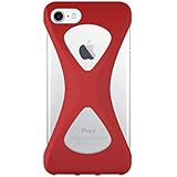 Palmo パルモ スマホケース iPhone SE 2022(第3世代) 2020(第2世代) iPhone 8 ケース / 7 ケース 対応 Red 赤 グッドデザイン賞 落下防止 耐衝撃 吸収 片手 持ち 米軍MIL規格取得 アイフォン ケース
