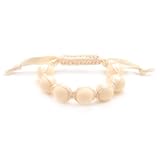 Chewbeads Cornelia Teething Bracelet, 100% Safe Silicone - Ivory by Chewbeads