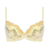 [アモスタイル バイ トリンプ] ナチュラルスリムブラ フォレストフェアリー レディース M008(ブルー)