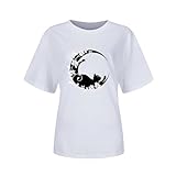 [JPAYAROGOAN] Tシャツ レディース 半袖 半袖Tシャツ 服 ワンポイント 無地 トップスTシャツ レディース 大きいサイズ t