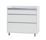 大川家具 GART カウンター パレス 90cm幅 ホワイト