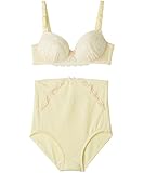 Rabbi ラビ マタニティ インナー マルチ ドット シフォン ブラトップ ＆ ショーツ 授乳 ブラジャー パンツ 下着 産前 産後 LL クリーム 24419 24419140