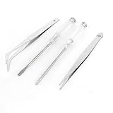 DealMux 4-IN-1修復ツールマイナスプラスドライバーピンセット、3ミリメートル