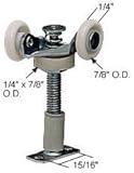 C.R. LAURENCE N6534 CRL 7/8" Twin Nylon Wardrobe Roller for Acme C.R. Laurence [並行輸入品]