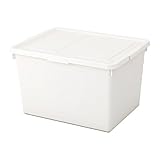 ＩＫＥＡ/イケア　SOCKERBIT：ふた付きボックス38x51x30 cm　ホワイト （003.160.66）