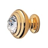 シロクマ 真鍮 クリスタルツマミ 中 純金 1箱20個価格 ※メーカー取寄品 KB-83