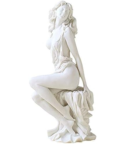 Amazon.co.jp: 石膏像 N－019 座せる裸婦全身像 H．43cm