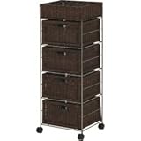 萩原 ランドリー（ダークブラウン）　RAN-1824DBRP【大型商品につき代引不可・時間指定不可・返品不可】 101361800