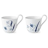 【セット買い】【正規輸入品】 ロイヤル コペンハーゲン ブルーフルーテッド プレイン ハイハンドル マグカップ 330ml 「 A 」+「 Y 」