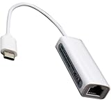 ULYRIS USB C Type-C 有線 LAN RJ45 アダプター ギガビット イーサネットアダプタ 10/100Mbps 超高速ギガビット イーサネット USB C 有線LAN変換アダプター