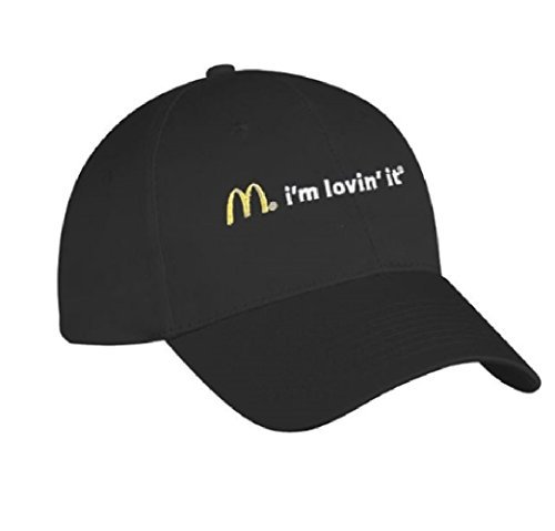 US マクドナルド i'm Lovin it Cap キャップ (ブラック) [並行輸入品]