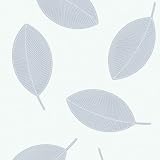 マリメッコ(marimekko) 壁紙 13032 スティラ STILLA 幅70cm ホワイト/グレイ (1m単位で切り売り) Essential(定番シリーズ)