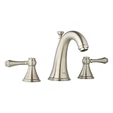 Grohe K20801-18734-EN0 Geneva Lavatory Lever Faucet Kit, Brushed Nickel [並行輸入品]