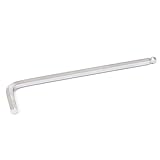 uxcell ロング ボール ポイント 六角 キー S2 L形状 5.5mm 123.5mm 長さ