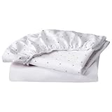 100% Cotton Bassinet Fitted Sheet Set - CircoTMGREY/WHITE by Circo