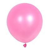 10 Pretty Pink Latex Balloons 10 by Shower My Baby