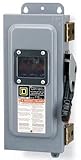 Schneider ElectricスイッチNonfusible HD 30-ampビューウィンドウhu361awkvw 30 A