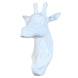 家庭用樹脂ホームインテリア壁フック動物デザインPothook Giraffeホワイト