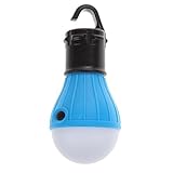 （ Blue hawk）　3個セット　屋外　吊り　3　LED　キャンプ　テント　ライト　電球　釣り　ランタン　ランプ　ポータブル　懐中電灯　釣り提灯 (ブルー)