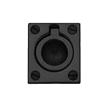 Baldwin 0392.102 Flush Ring Door Pull for Sliding Doors, Oil Rubbed Bronze [並行輸入品]