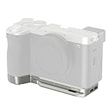 SmallRig A7C II/ A7CR用 カメラベースプレート AirTag用スロット付き Sony対応Alpha 7C II/Alpha 7CR専用 Arca/QDソケット/ストラップスロット用クイックリリースプレート内蔵マウントプレート（シルバー） - 5482