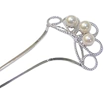 本鼈甲　かんざし　あこや真珠付き 本鼈甲 かんざし あこや真珠付き