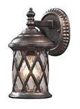 Artistic Lighting 42036/1 Barrington Gate 1-Light Outdoor Sconce In Hazelnut Bronze [並行輸入品]