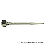 両口ラチェットレンチ 22×24mm RW-2224/しの付ラチェット【MCC】