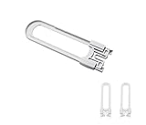 landto U字調整可能赤ちゃん安全ロックラッチのすべての種類のキャビネットキッチン食器棚のドアのハンドルノブ ホワイト