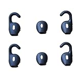 6 パック Bluetooth ヘッドセット ヘッドフォン イヤーフックパッド芽ゲル イヤホン チップ Jabra 用Talk 45 用/Stealth 用/Boost 用