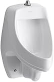 KOHLER K-5016-ET-0 Dexter Elongated Urinal, White [並行輸入品]