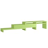 arne テレビ台 テレビボード TV台 TVボード 完成品 北欧 ローボード 伸縮型 伸縮 コーナー おしゃれ 収納付き Aino HS1350 2GATA グリーン