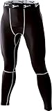 ロングパンツ インナーウェア 春夏秋 ジャウィン Jawin jd-52001 ブラック Ｌ