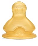 Nuk 80601680 Latex Bottle Teats + Size 1 M Milk x 2 by NUK