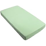 Kushies Fitted Crib Sheet, Green by Kushies [並行輸入品]